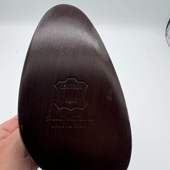 Stuart Weitzman Black Leather Platform Pumps – Size 8 - EUC - Picture 6 of 8